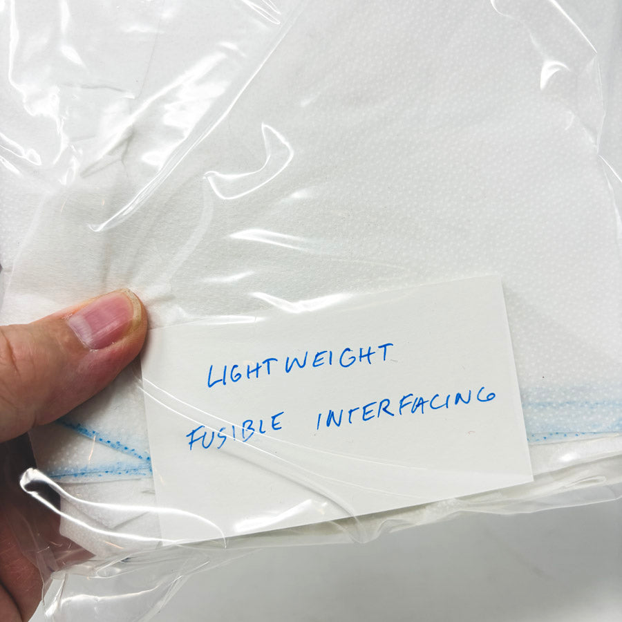 9" x 12" Bag of Lightweight Fusible Interfacing