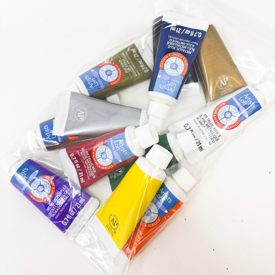 12 pc Artist's Loft Acrylic Paint Set – 21ml Tubes