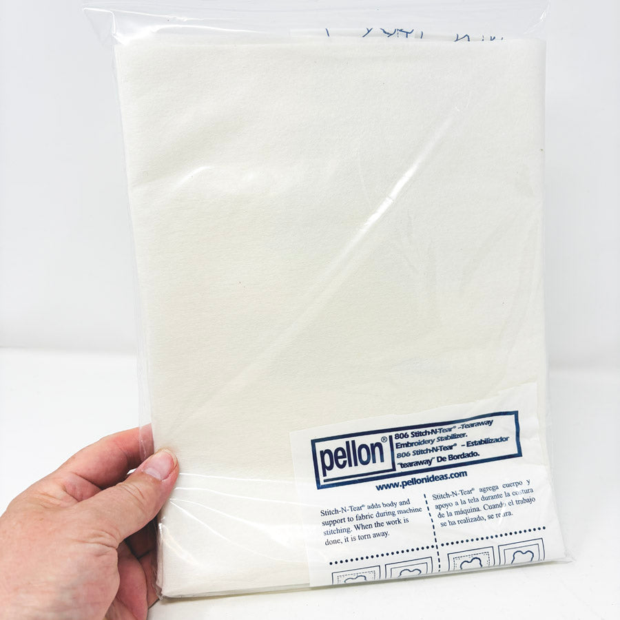 Length of Pellon Stitch-N-Tear Embroidery Stabilizer