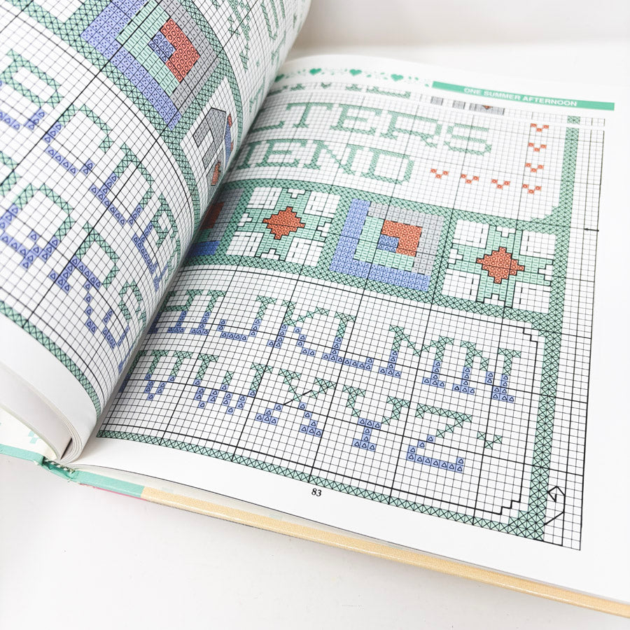An American Sampler – Counted Cross Stitch Pattern Books