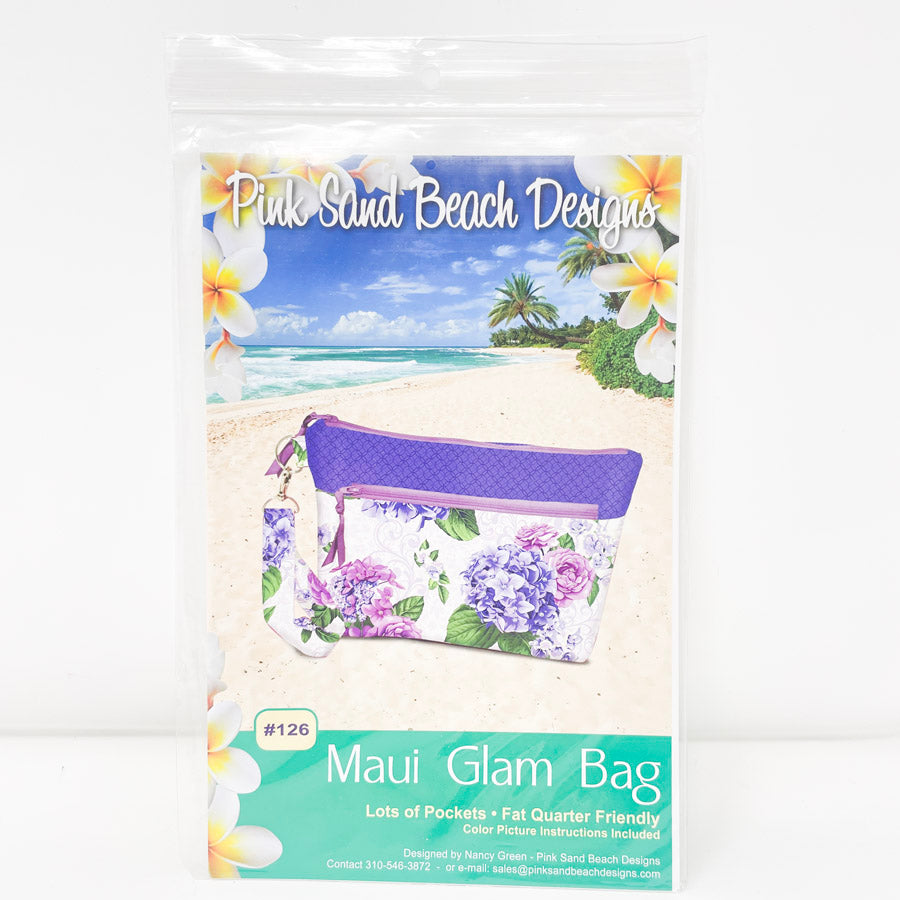 Maui Glam Bag Sewing Pattern by Nancy Green