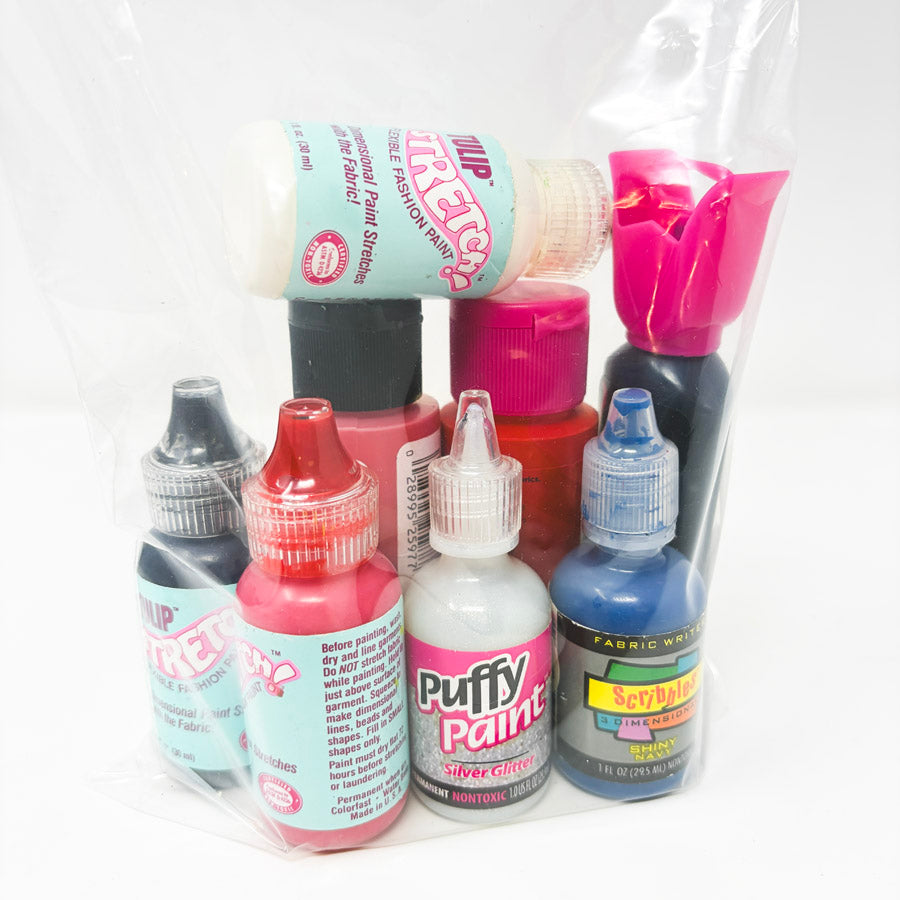 8 pc Asst. Fabric Paint Bundle