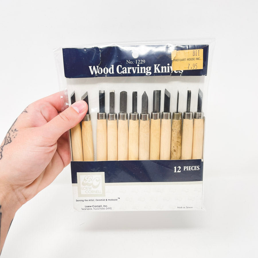Wood Carving Knives 12 Piece Set