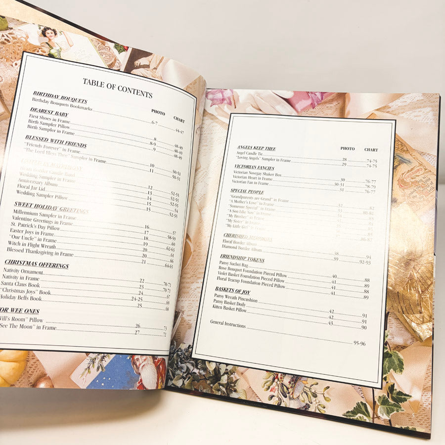 Leisure Arts Christmas Remembered Cross Stitch Pattern Book Series