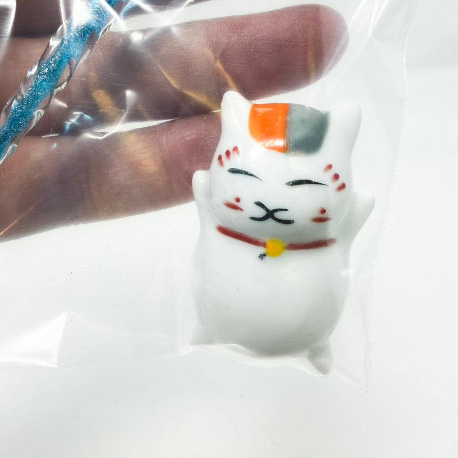J. Herbin Glass Dip Pen with Ceramic Lucky Cat Rest