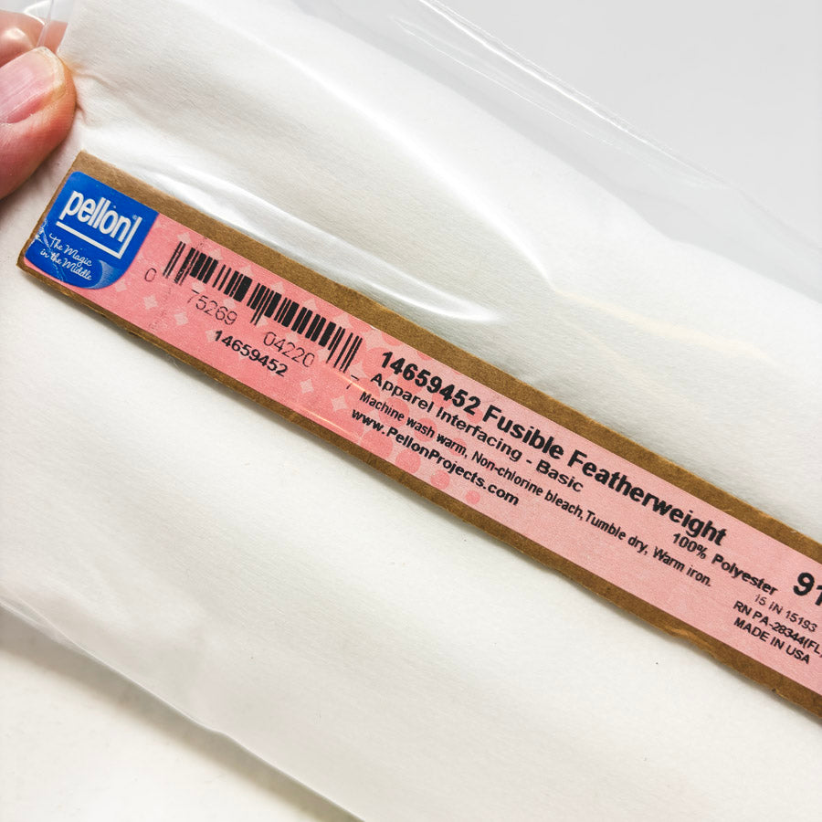 6x9 Bag of Pellon Fusible Featherweight Interfacing