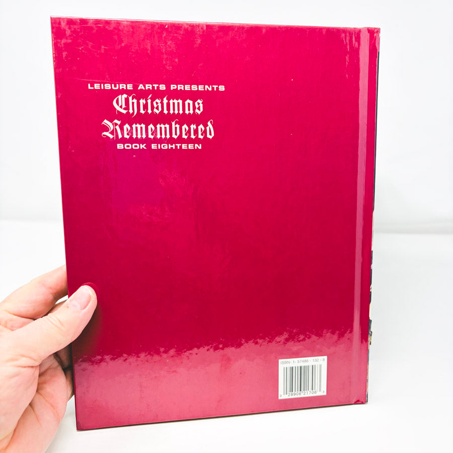 Leisure Arts Christmas Remembered Cross Stitch Pattern Book Series