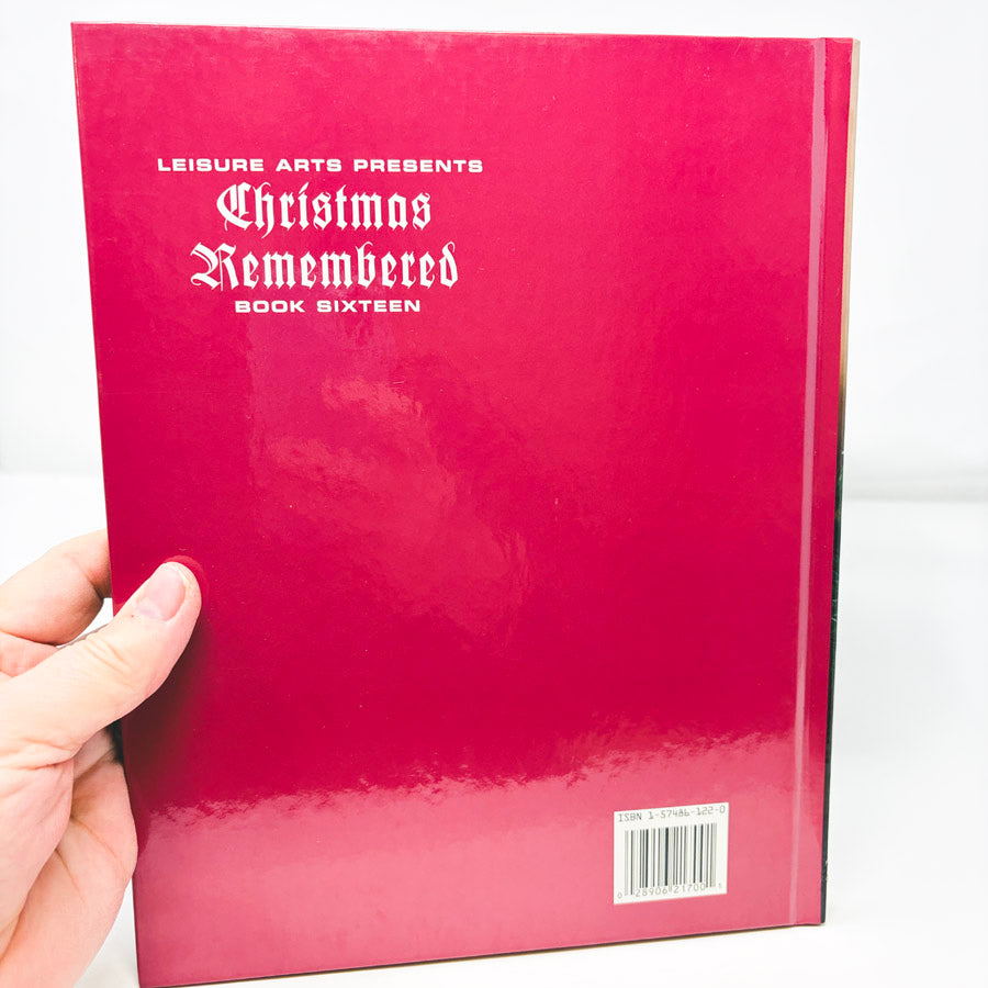 Leisure Arts Christmas Remembered Cross Stitch Pattern Book Series