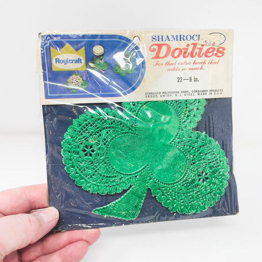 Roylcraft Six Inch Shamrock Doilies