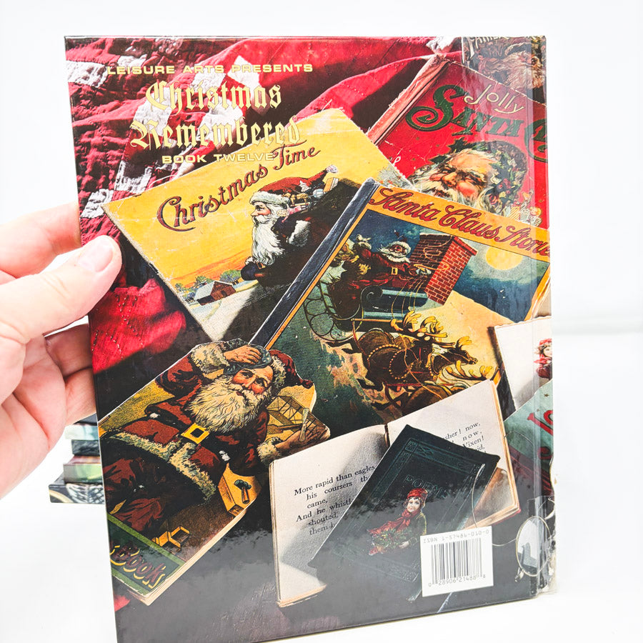 Leisure Arts Christmas Remembered Cross Stitch Pattern Book Series