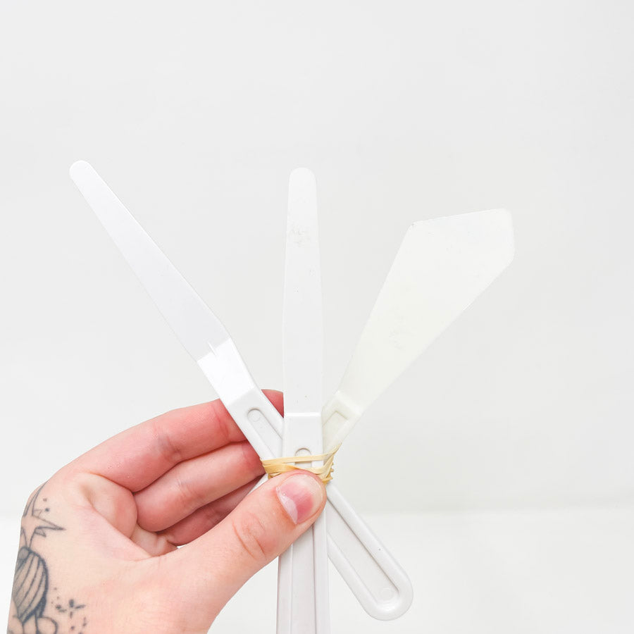 Plastic Palette Knife Bundle