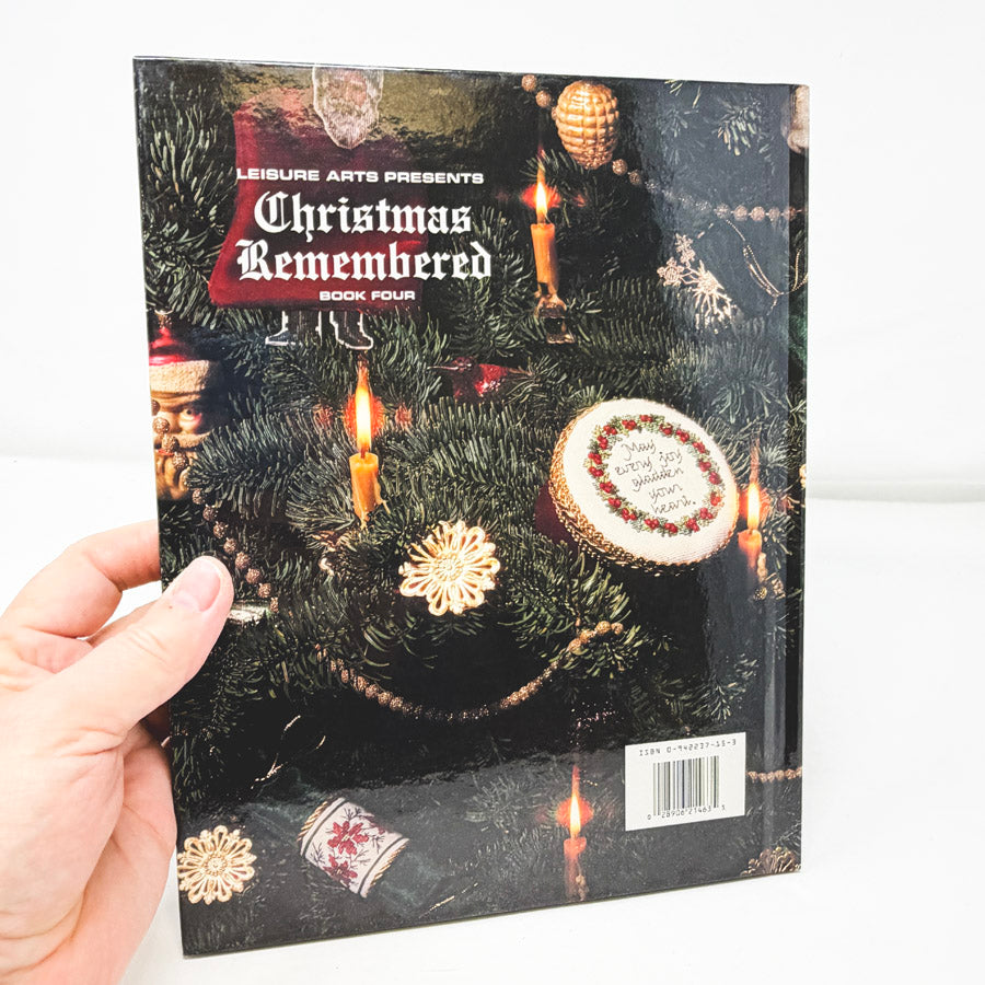 Leisure Arts Christmas Remembered Cross Stitch Pattern Book Series