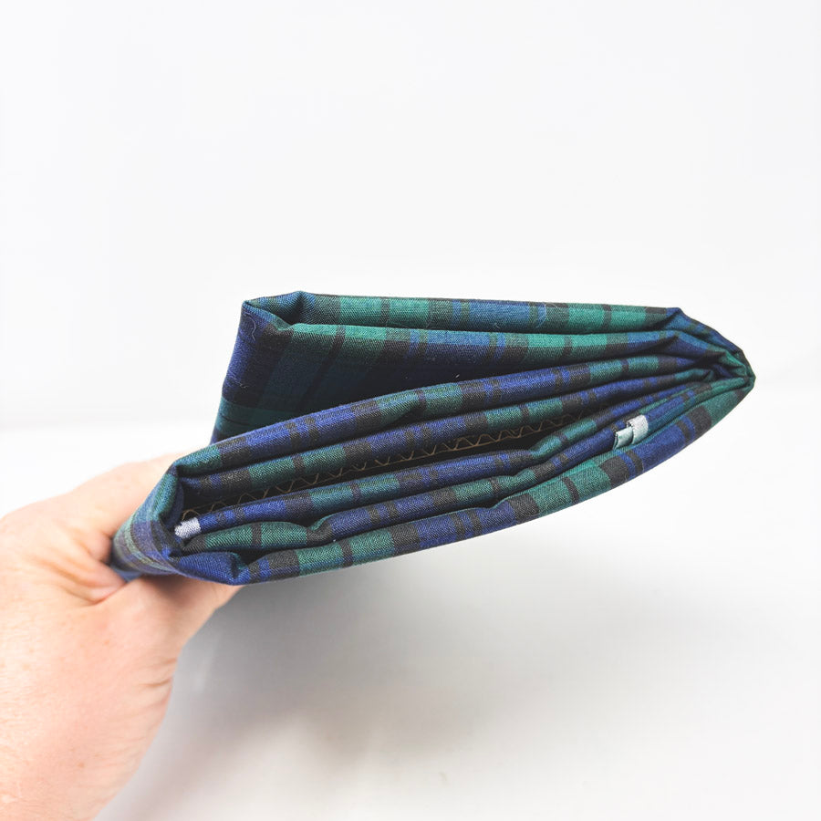 2.5 Yds x 44" Black Watch Tartan Woven Fabric