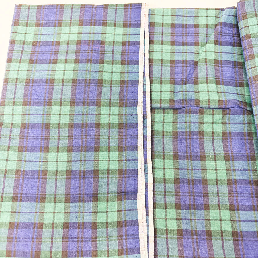 2.5 Yds x 44" Black Watch Tartan Woven Fabric