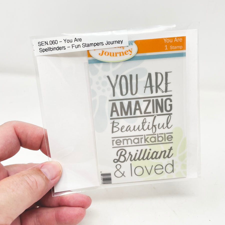 You Are Stamp by Fun Stampers Journey
