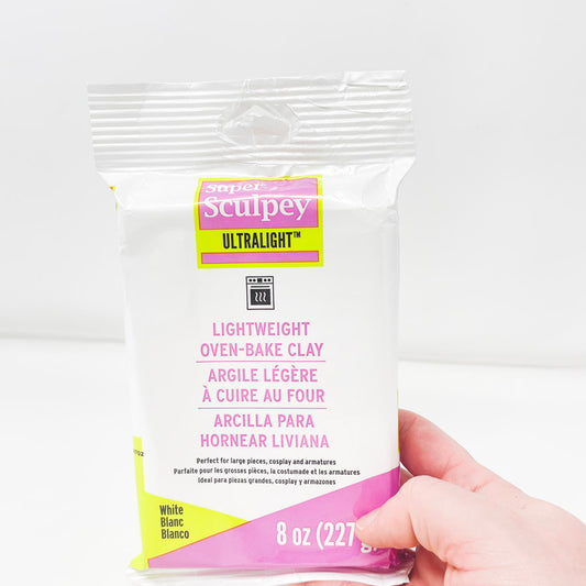 Sculpey Ultralight Lightweight Oven-Bake Clay White