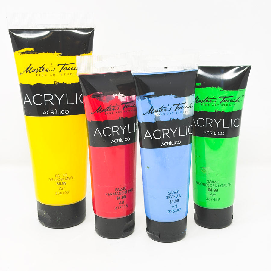 Master's Touch Acrylic Paint Tubes