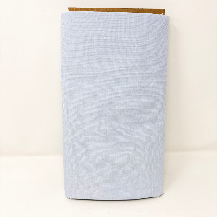 2.4 Yds x 62" Light Blue Cotton Chambray Fabric
