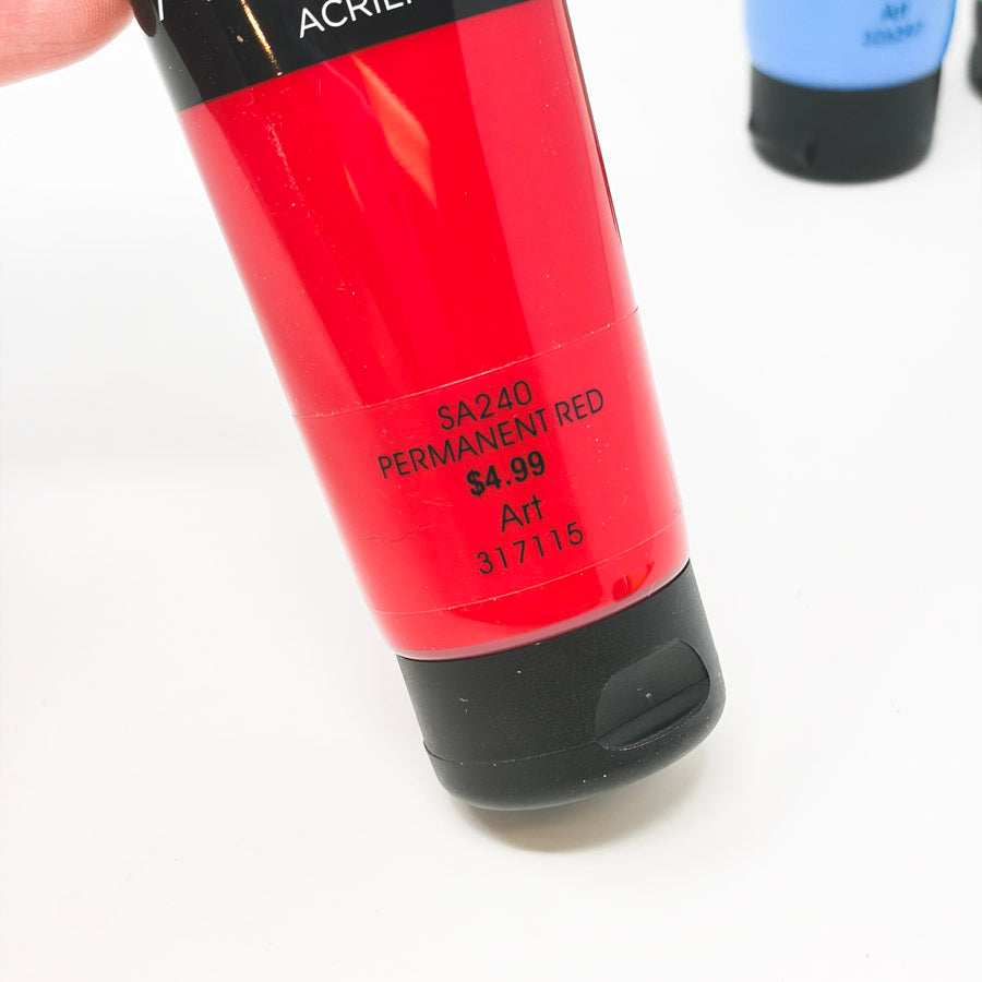 Master's Touch Acrylic Paint Tubes