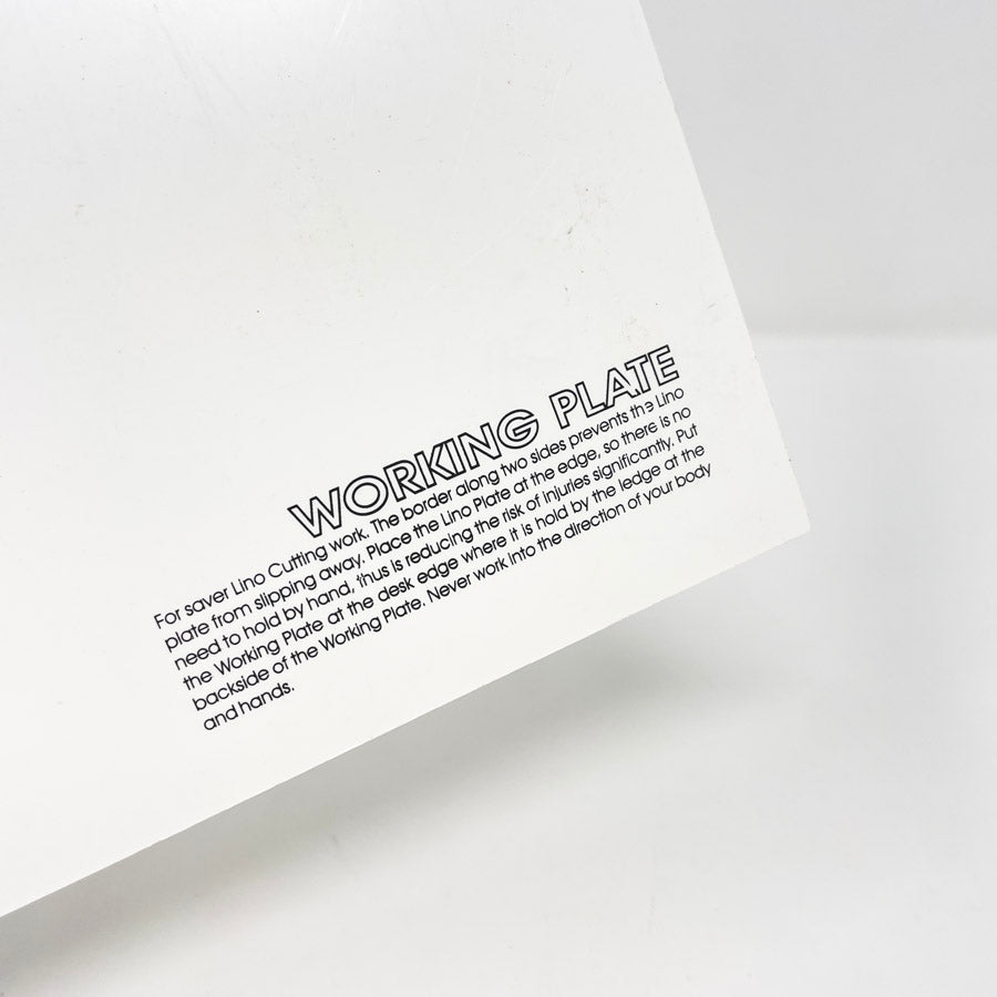 Saver Lino Cutting Working Plate – Bench Stop