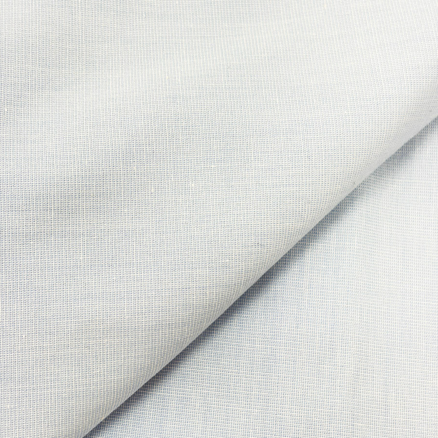 2.4 Yds x 62" Light Blue Cotton Chambray Fabric