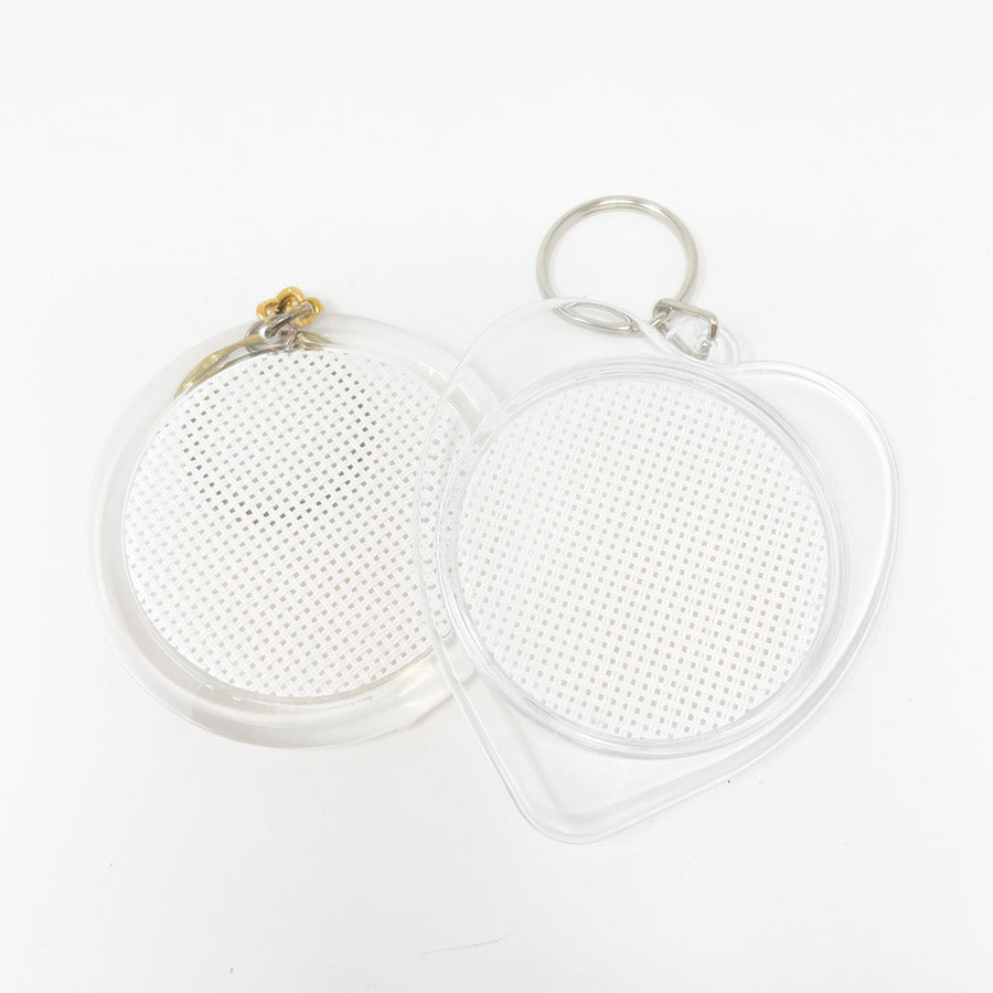 Acrylic Needlework Key Fob - Pick One