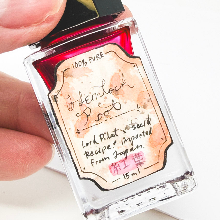 Sm Pilot Fountain Pen Ink - Red Hue