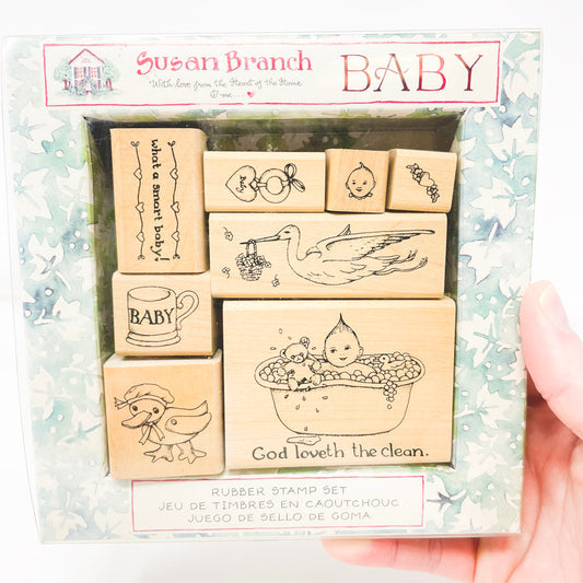 Susan Branch Baby Rubber Stamp Set
