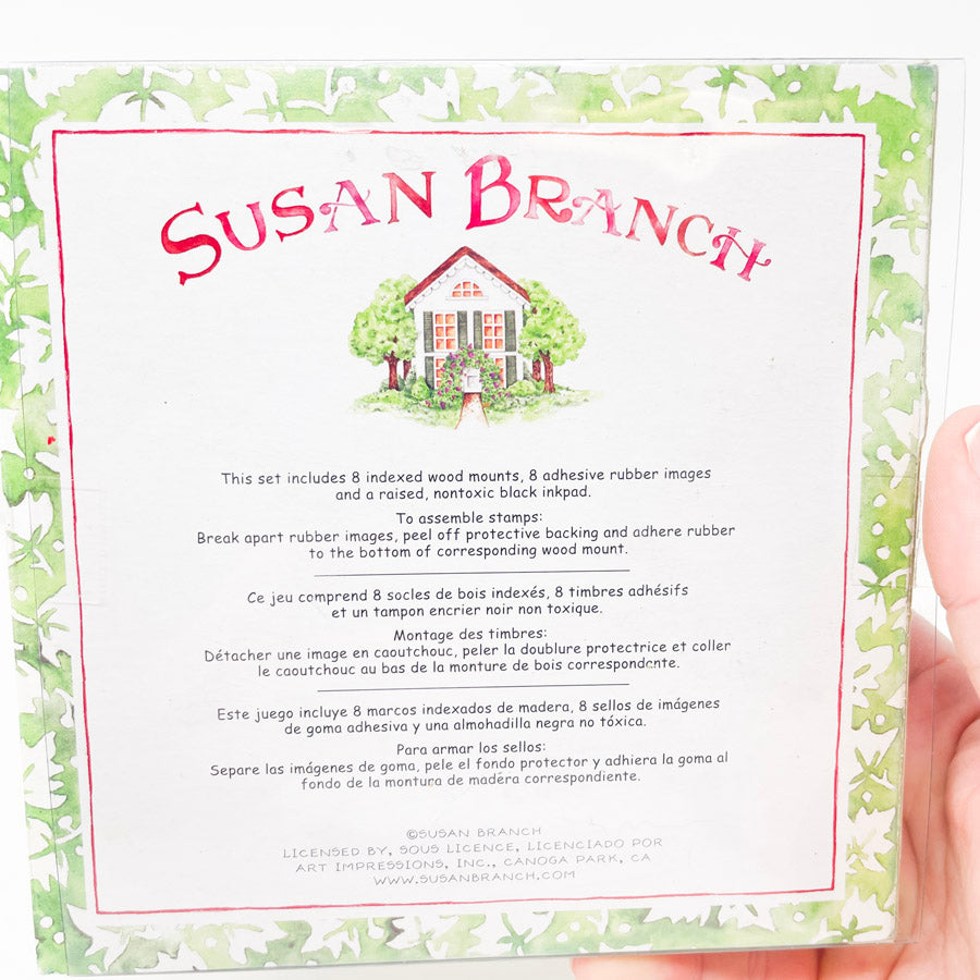 Susan Branch Baby Rubber Stamp Set