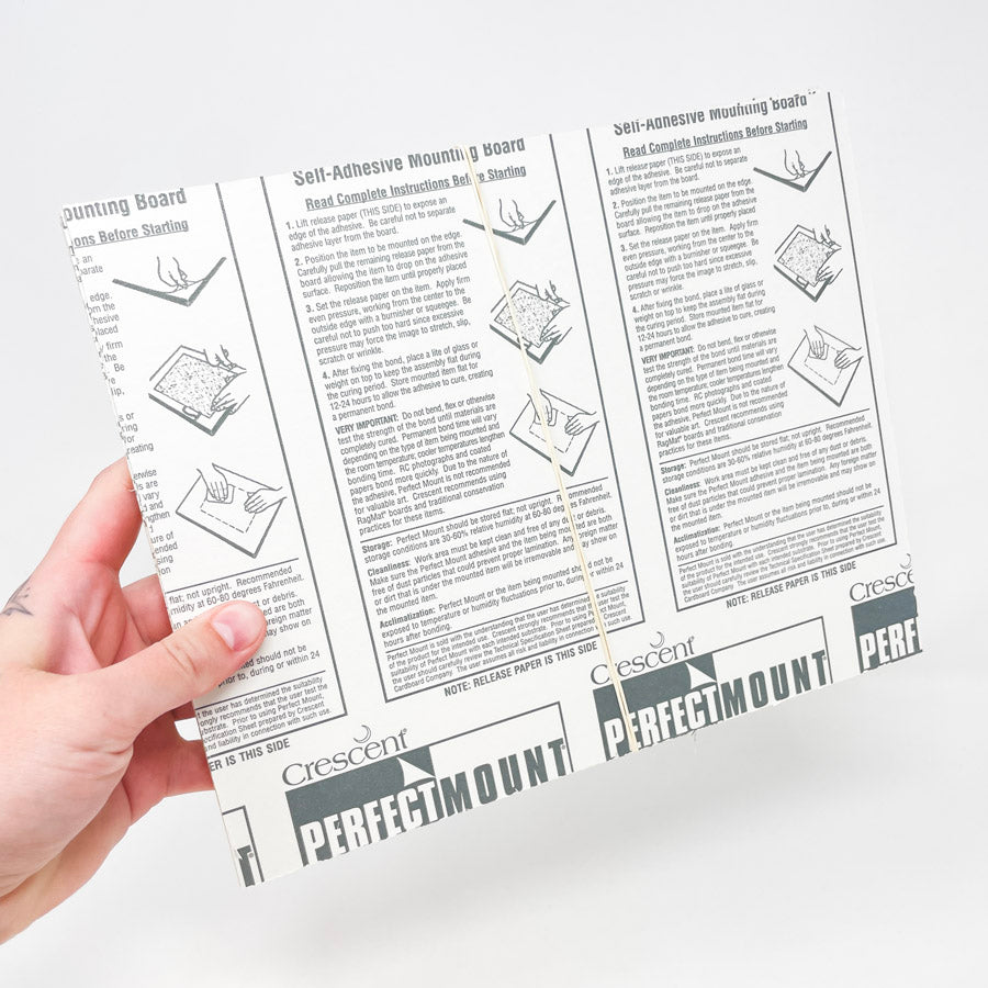 Crescent PERFECTMOUNT Self-Adhesive Mounting Board Pack 8x10 (1)