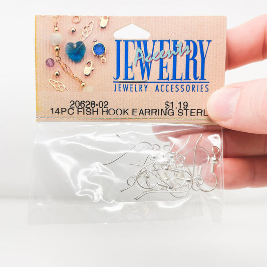 Jewelry Accents Fish Hook Sterling Silver Earrings