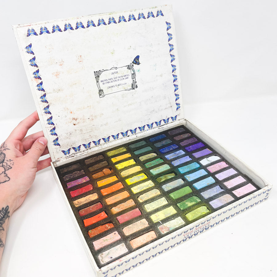 Great American Art Works – 60 Handmade Soft Pastel Half-Sticks