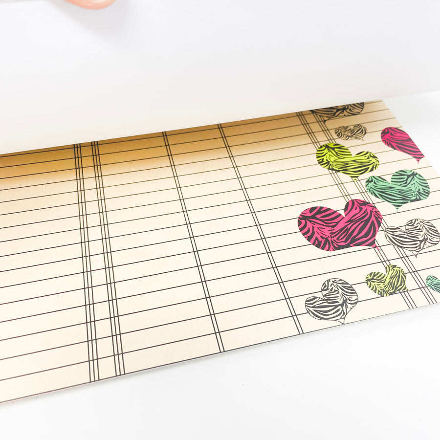 Prima Rock On Love 12 x 12" Paper Pad