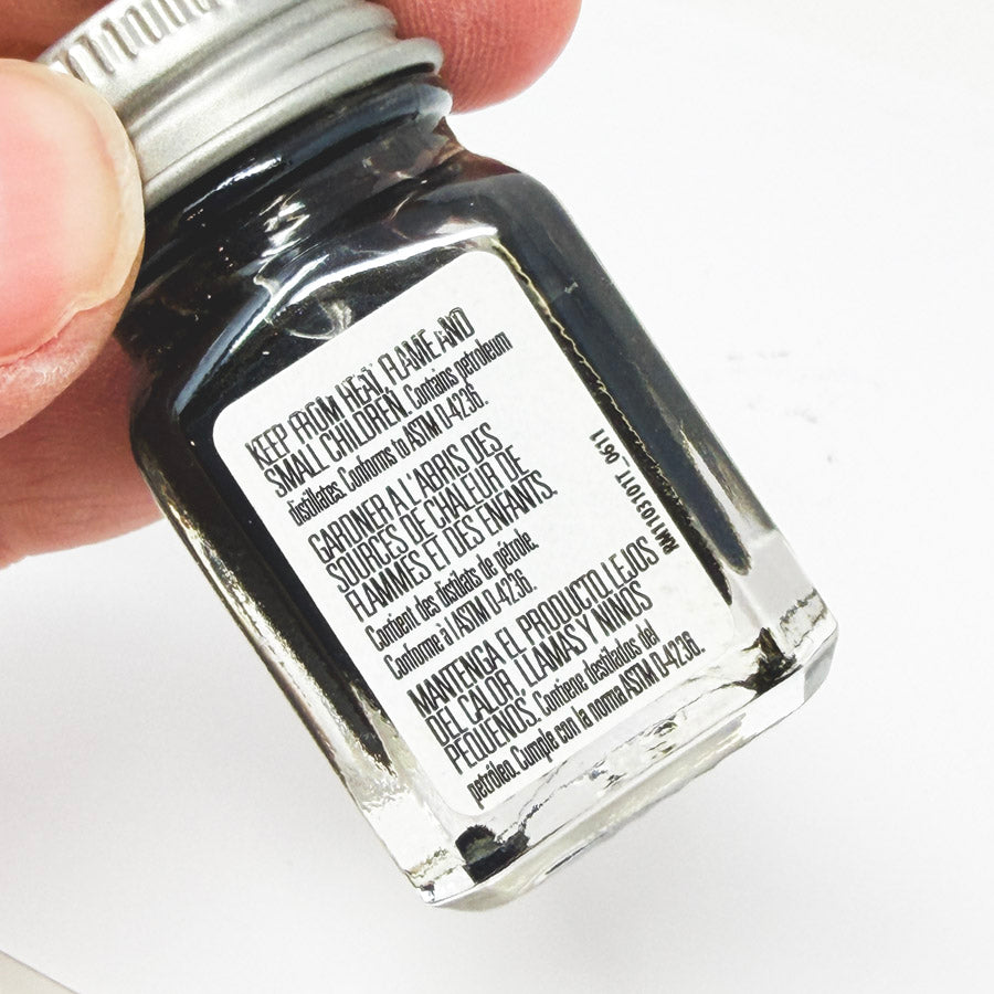 Testors Black Metallic Paint