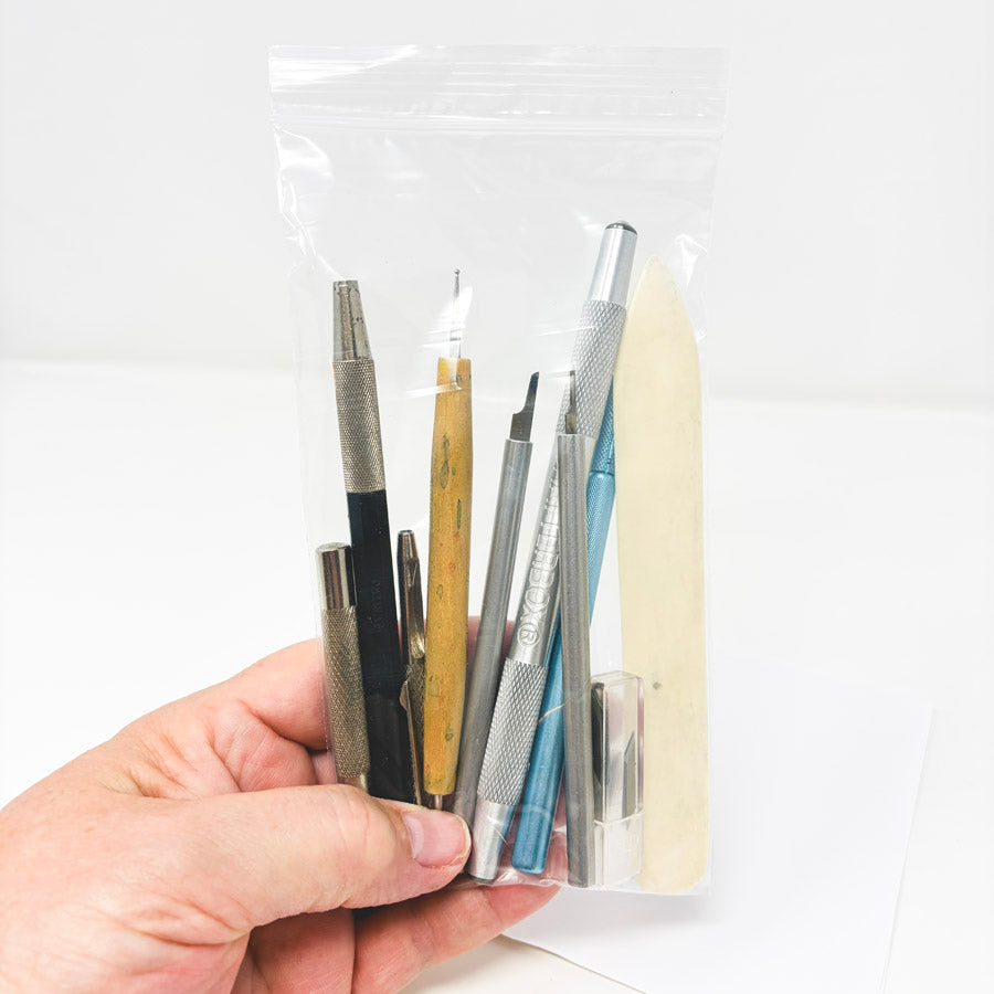Bundle of Paper Artist Tools - Fold, Emboss, Cut, and Punch