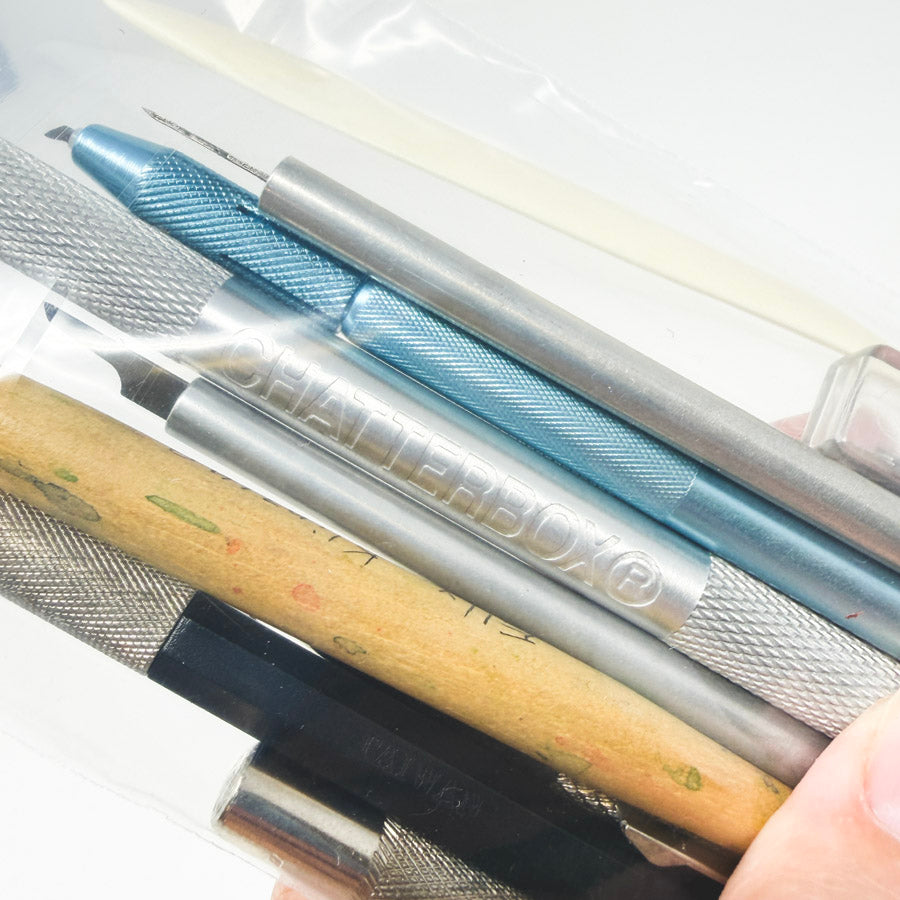 Bundle of Paper Artist Tools - Fold, Emboss, Cut, and Punch