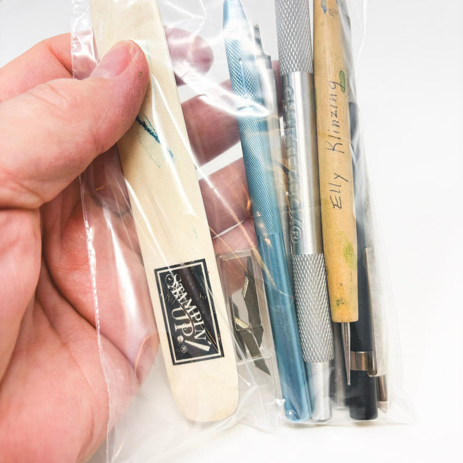 Bundle of Paper Artist Tools - Fold, Emboss, Cut, and Punch