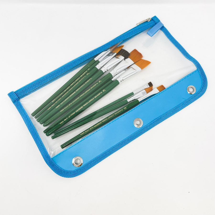 Plaid One Stroke Donna Newberry Paint Brush Set - 10 count