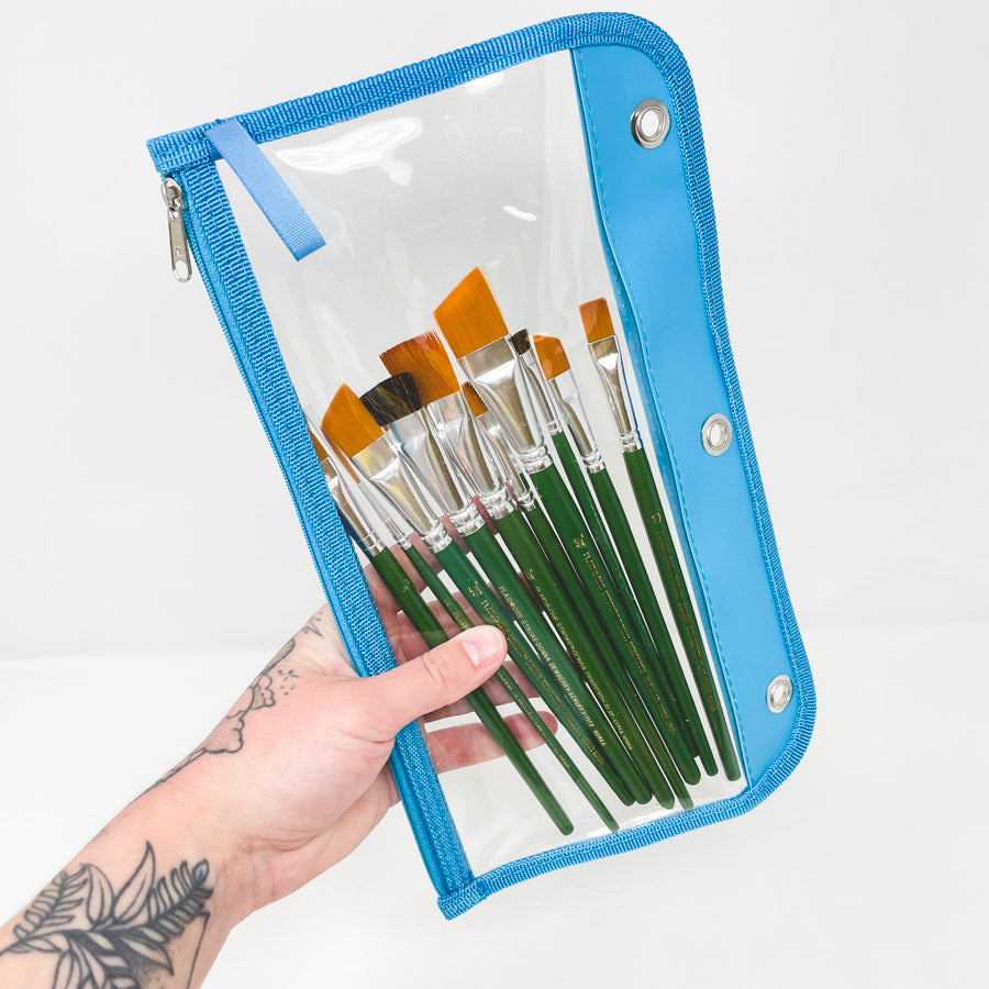 Plaid One Stroke Donna Newberry Paint Brush Set - 10 count