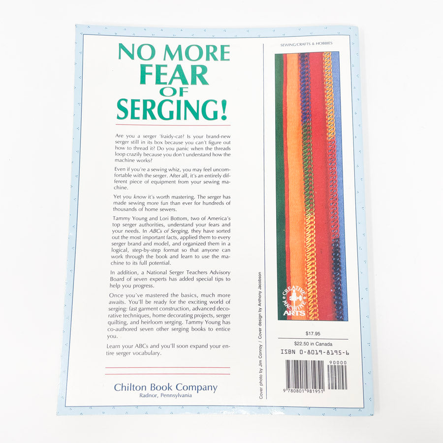 ABCs of Serging by Tammy Young and Lori Bottom