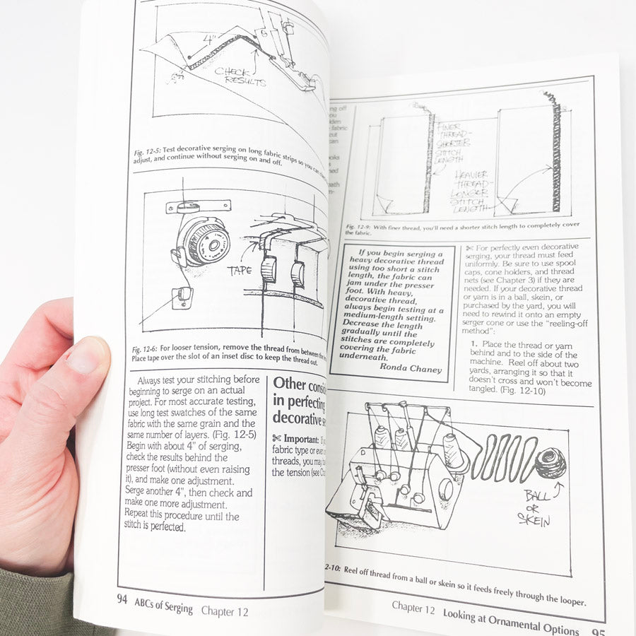 ABCs of Serging by Tammy Young and Lori Bottom