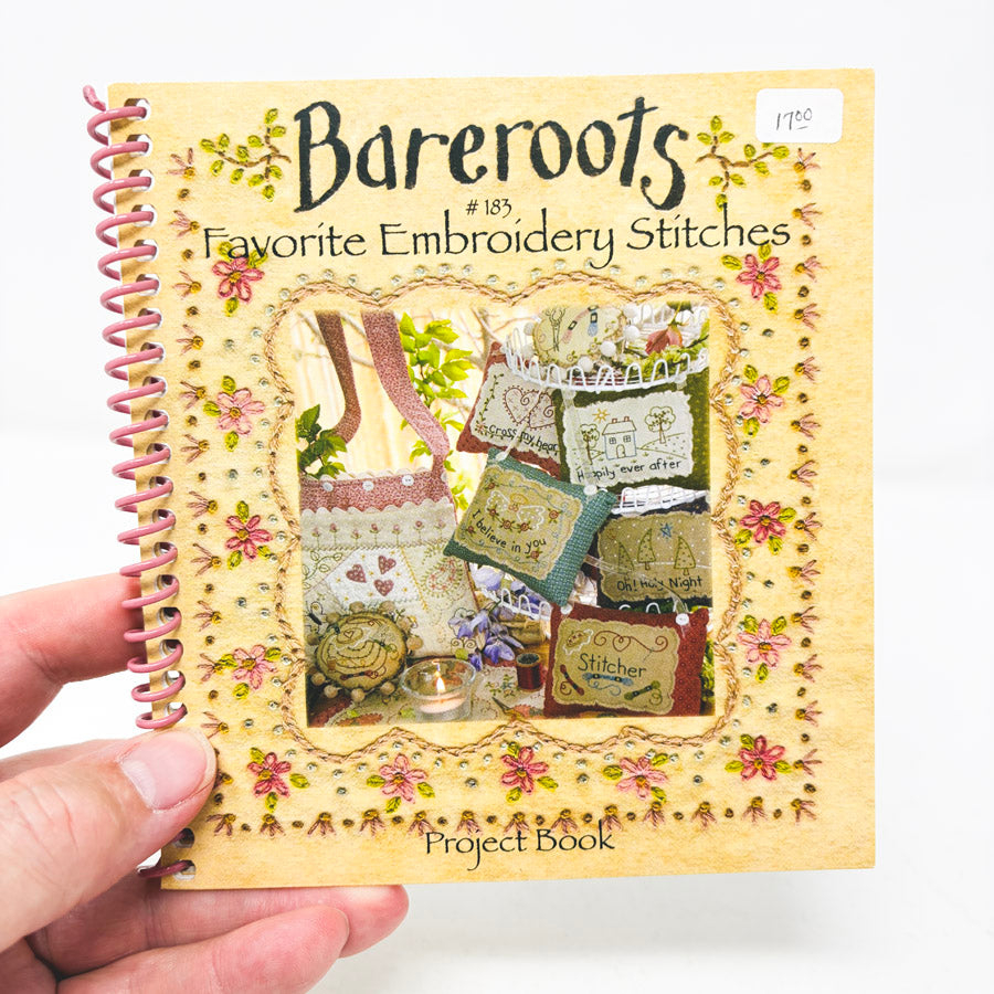 Bareroots Favorite Embroidery Stitches – Project Book #183
