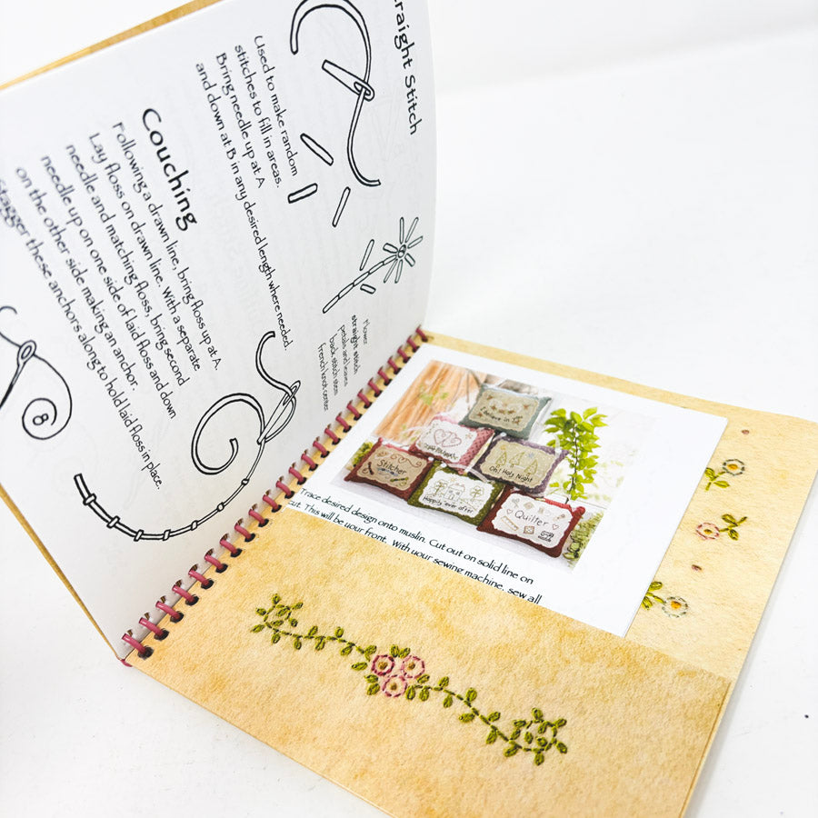 Bareroots Favorite Embroidery Stitches – Project Book #183