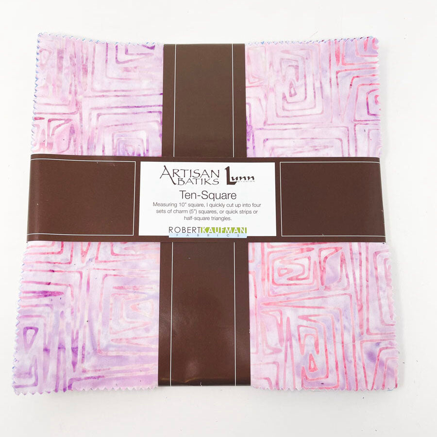 Graphic Elements Artisan Batiks 10" Squares Lunn Studios by Robert Kaufman Fabrics