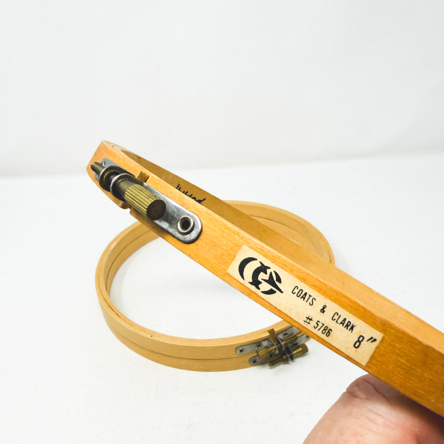 8" Wood Embroidery Hoops (1)