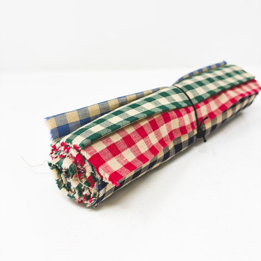 Summer Gingham Fabric Bundle