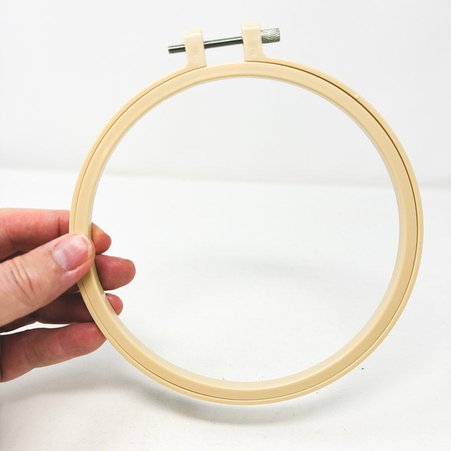 6" Plastic Embroidery Hoop