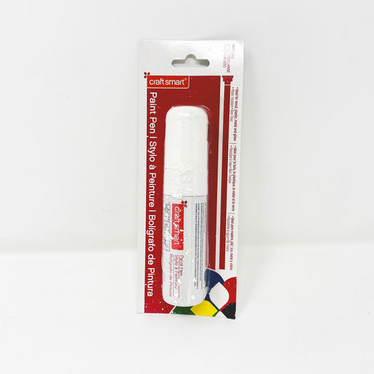 Craft Smart Wide Line Paint Pen - White