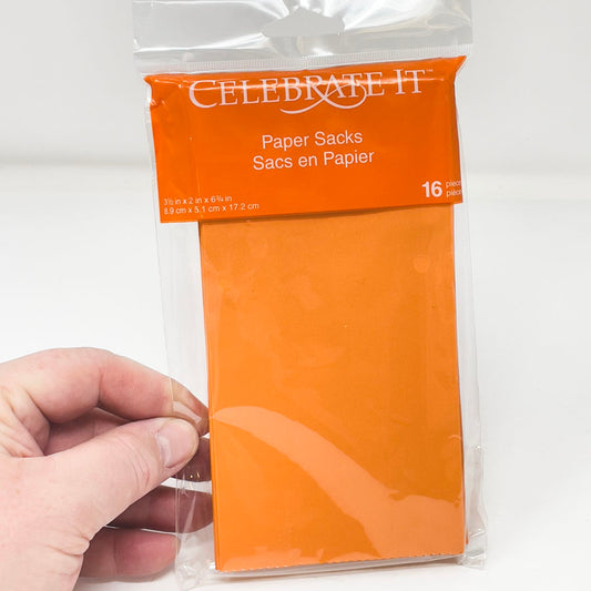 Orange Paper Bags - Celebrate It