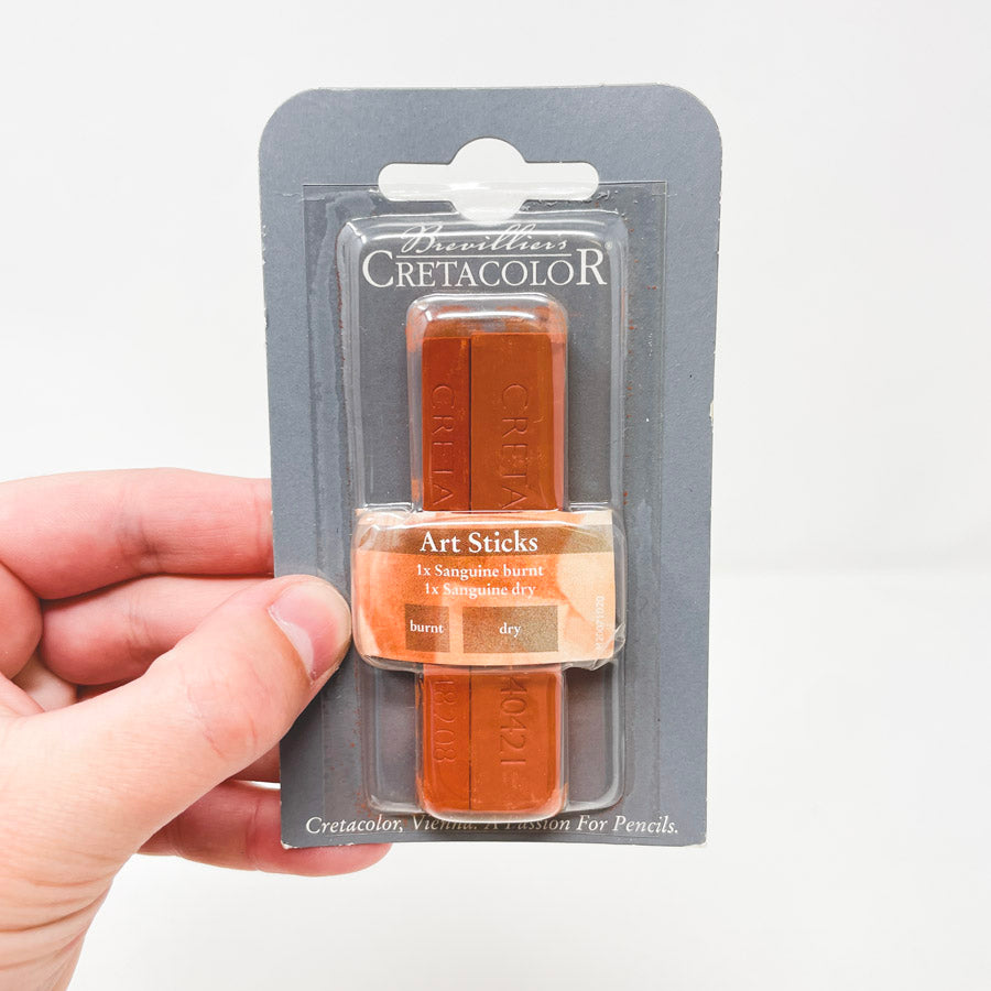 Cretacolor Art Sticks – Burnt & Dry Sanguine